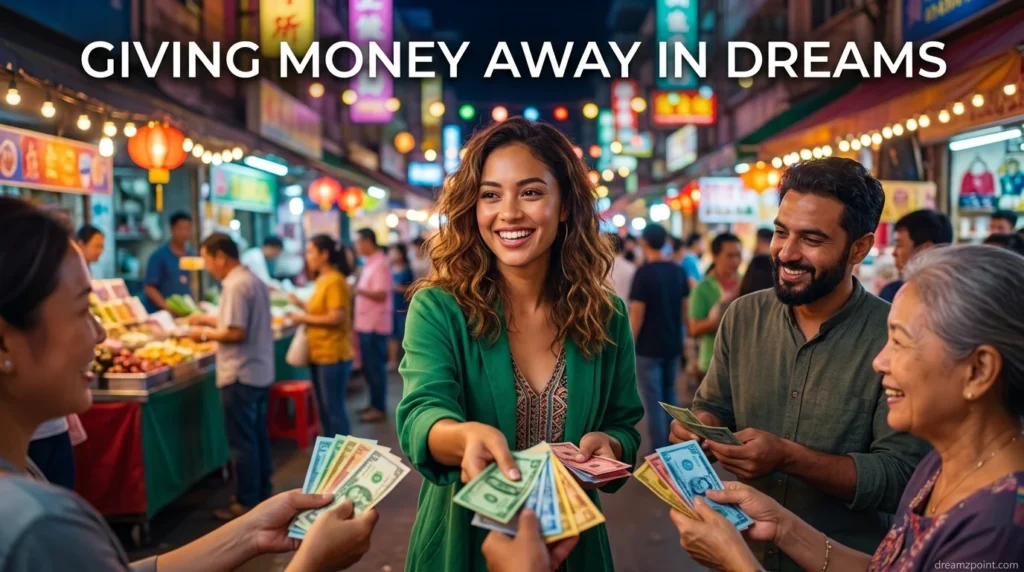 Giving Money Away in Dreams