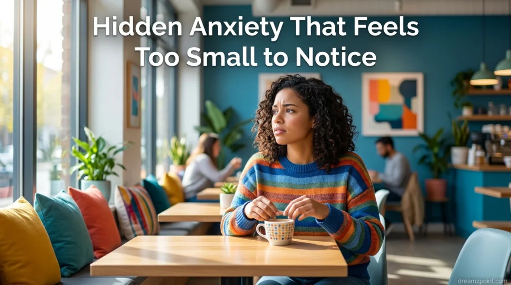 Hidden Anxiety That Feels Too Small to Notice