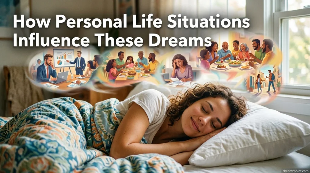 How Personal Life Situations Influence These Dreams