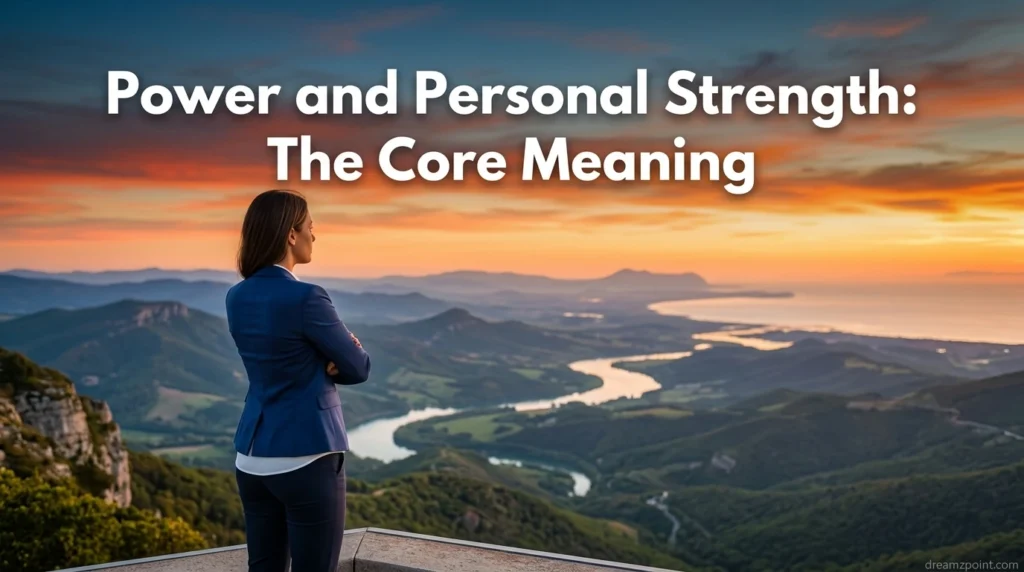 Power and Personal Strength: The Core Meaning