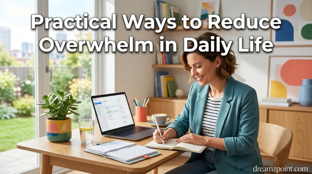Practical Ways to Reduce Overwhelm in Daily Life