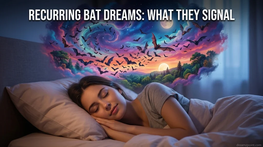 Recurring Bat Dreams: What They Signal