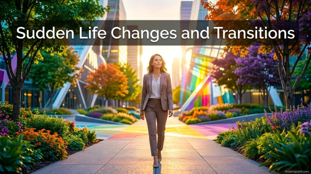 Sudden Life Changes and Transitions