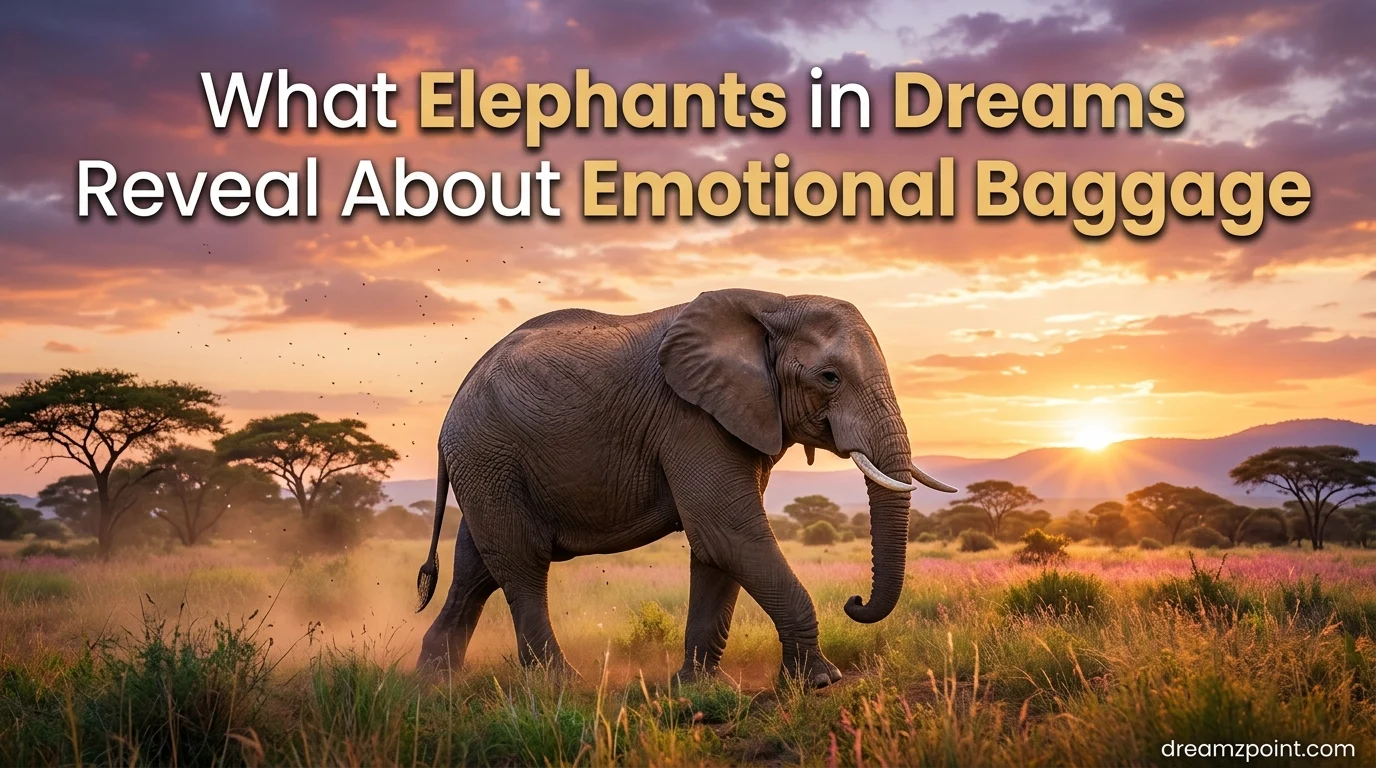What Elephants in Dreams Reveal About Emotional Baggage