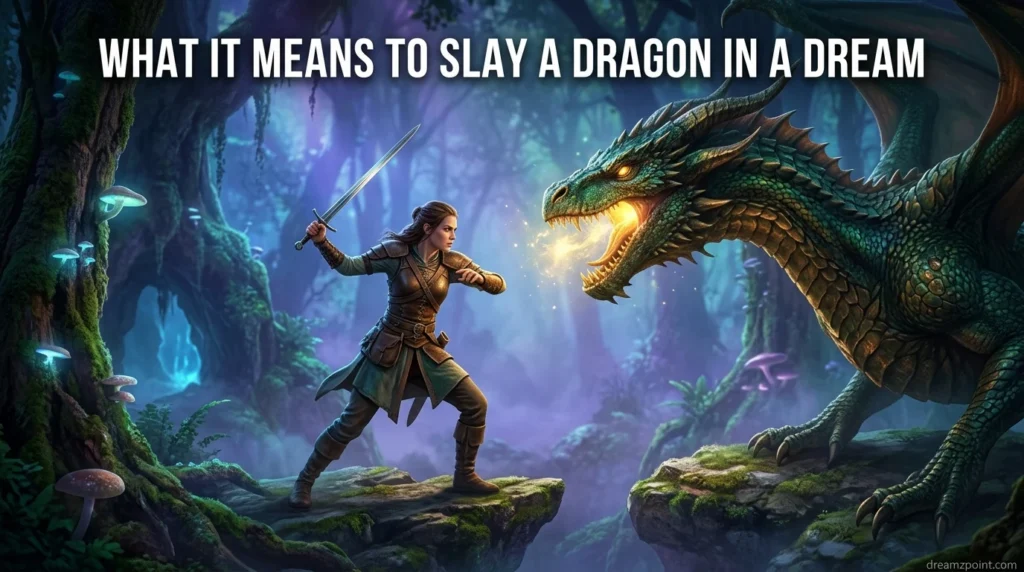 What It Means to Slay a Dragon in a Dream