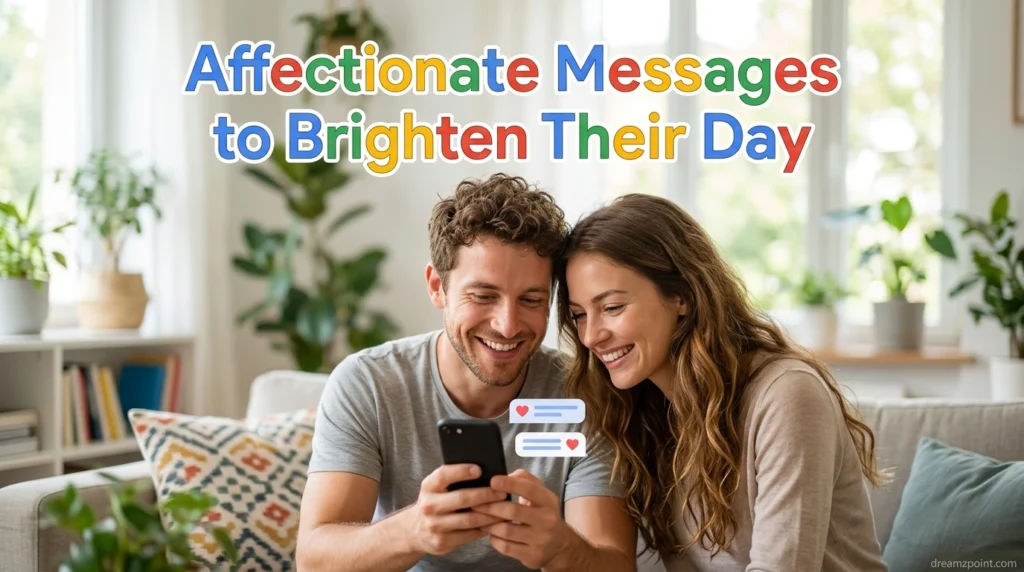 Affectionate Messages to Brighten Their Day