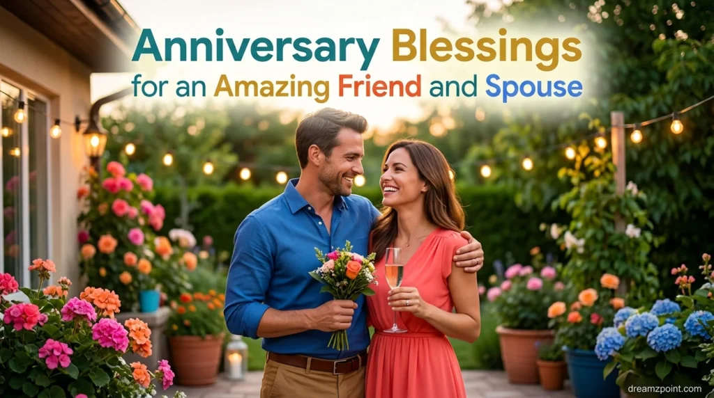 Anniversary Blessings for an Amazing Friend and Spouse