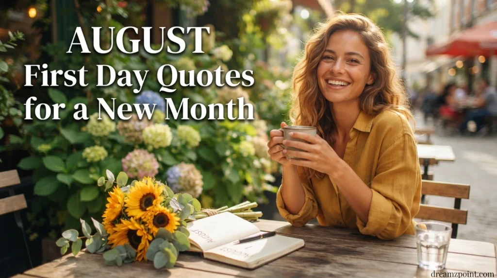 August First Day Quotes for a New Month