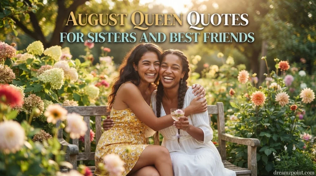 August Queen Quotes for Sisters and Best Friends