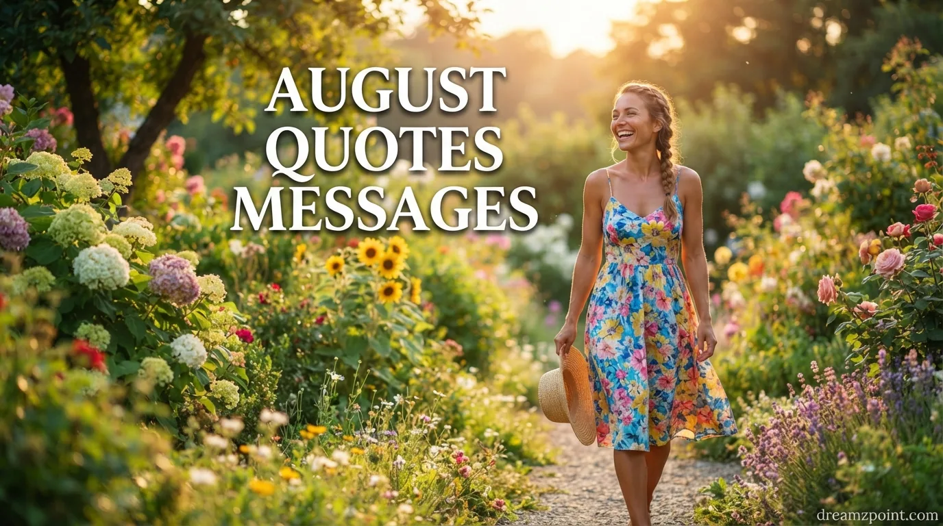 August Quotes Messages