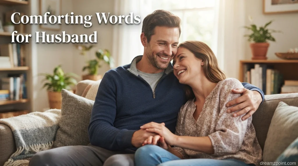 Comforting Words for Husband