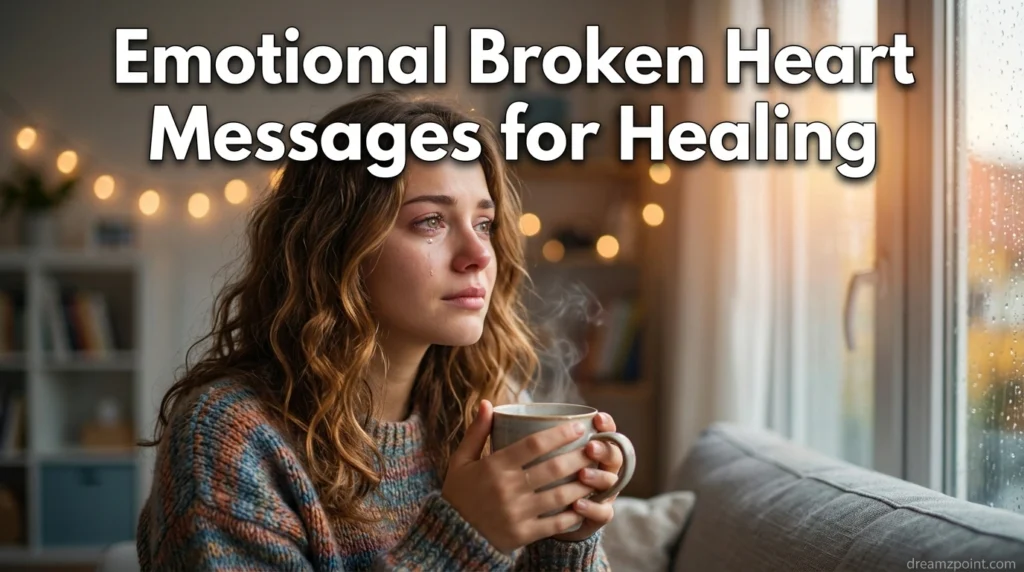 Emotional Broken Heart Messages for Healing