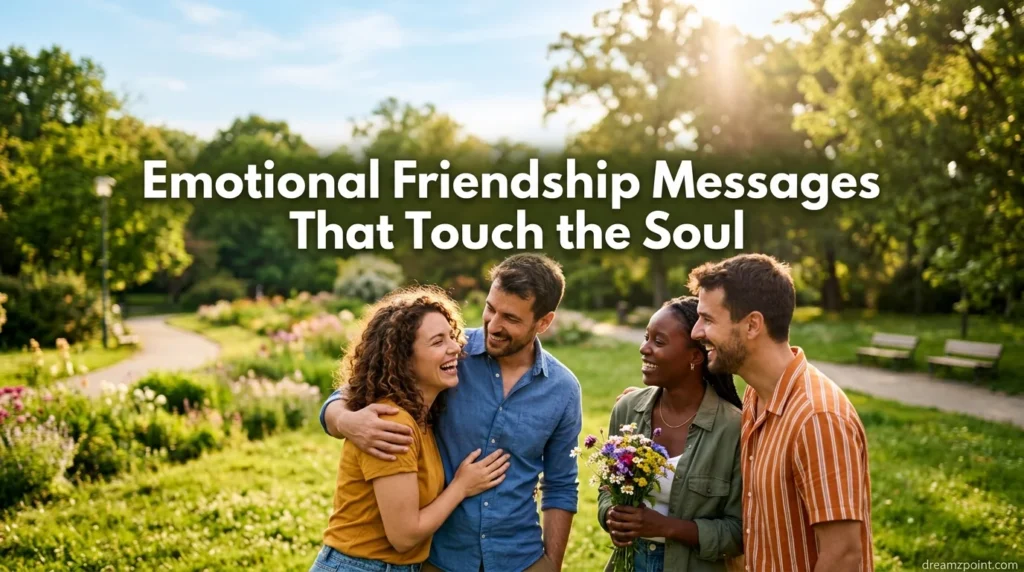 Emotional Friendship Messages That Touch the Soul
