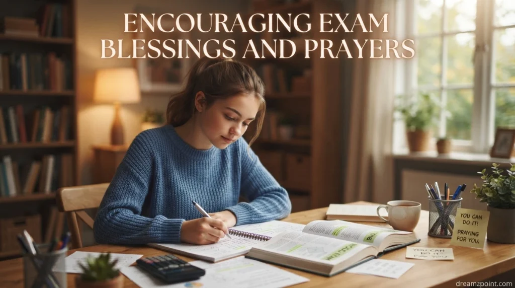 Encouraging Exam Blessings and Prayers
