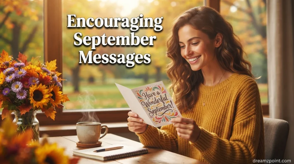 Encouraging September Messages