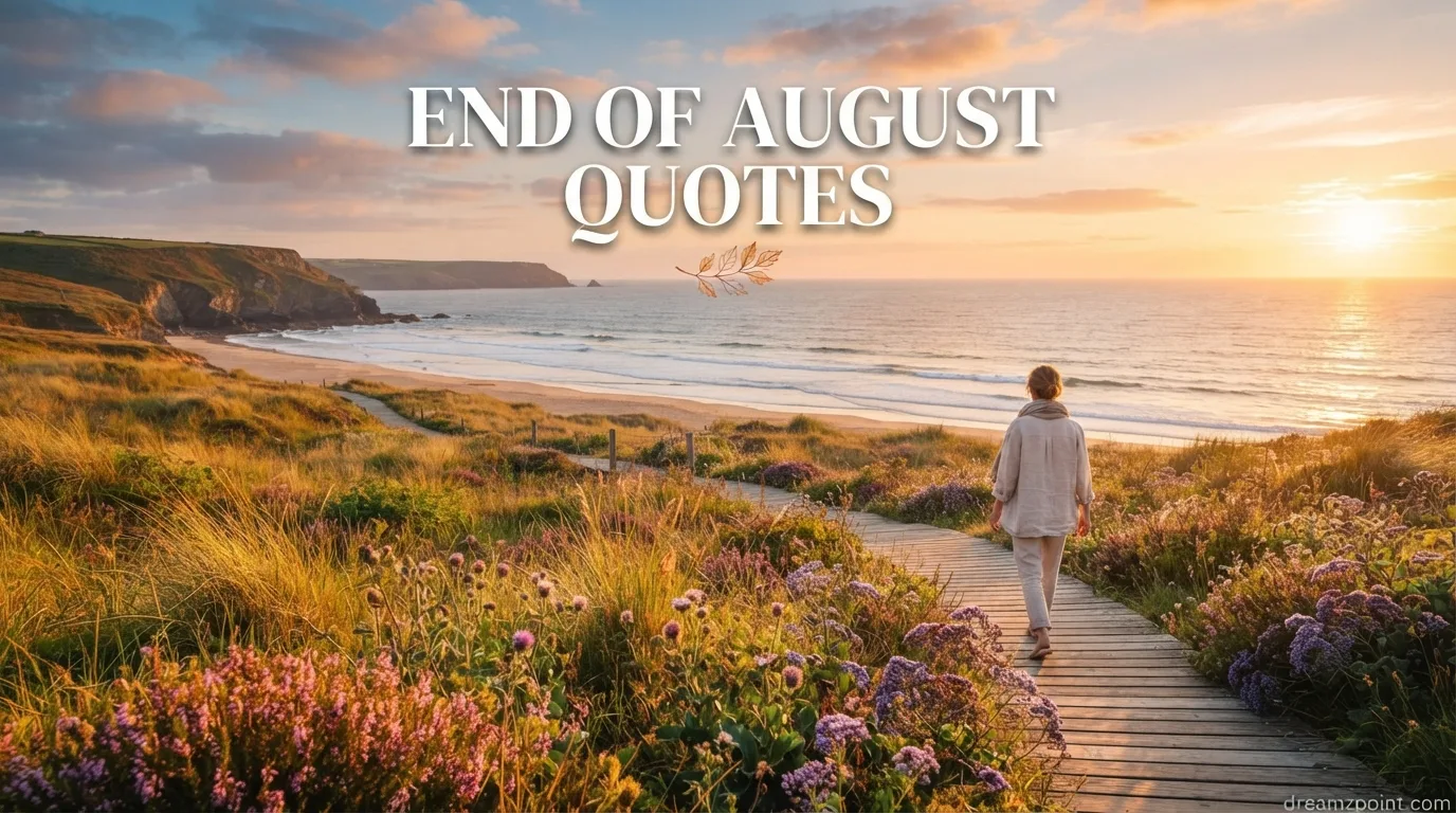 End of August Quotes