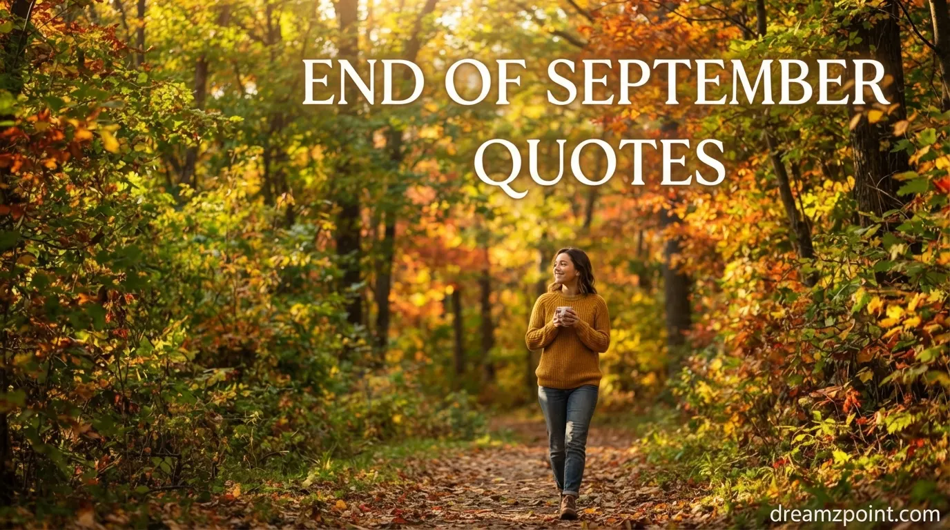 End of September Quotes