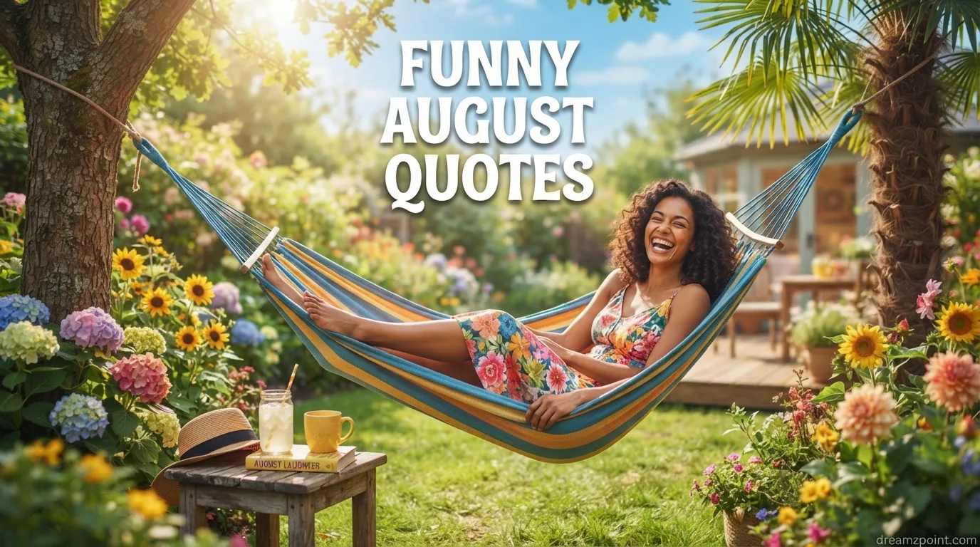 Funny August Quotes