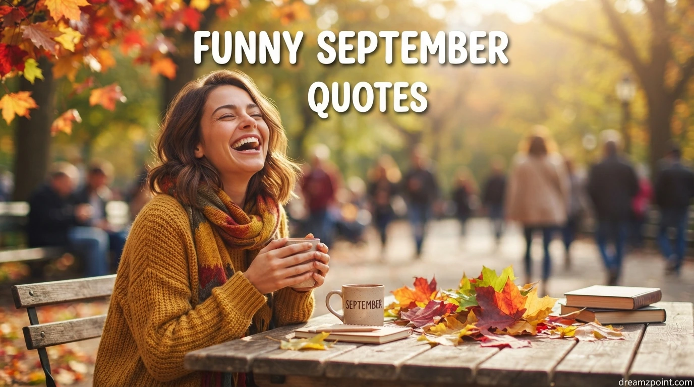 Funny September Quotes