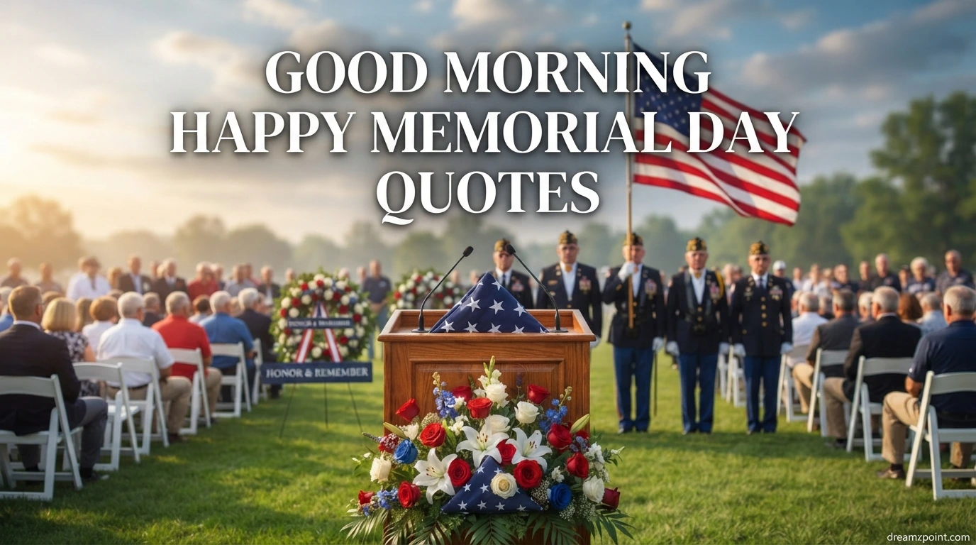 Good Morning Happy Memorial Day Quotes