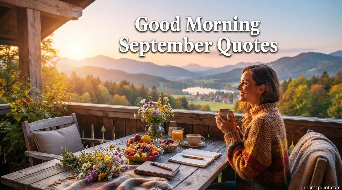 Good Morning September Quotes