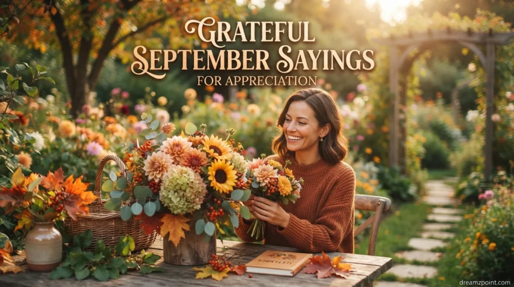 Grateful September Sayings for Appreciation