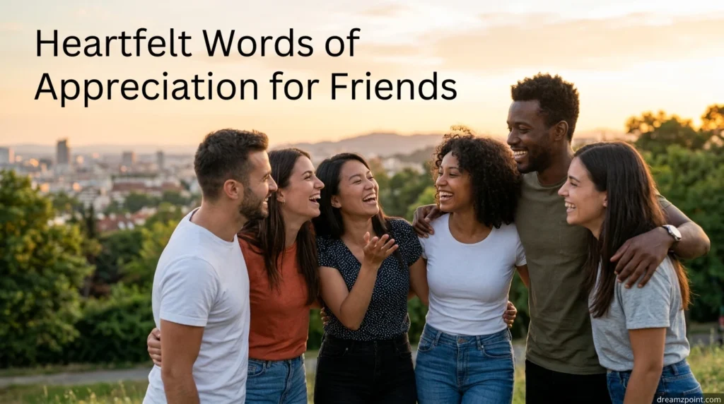 Heartfelt Words of Appreciation for Friends