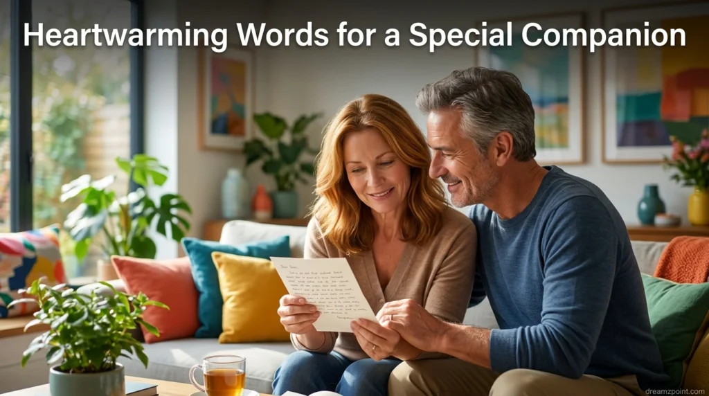 Heartwarming Words for a Special Companion