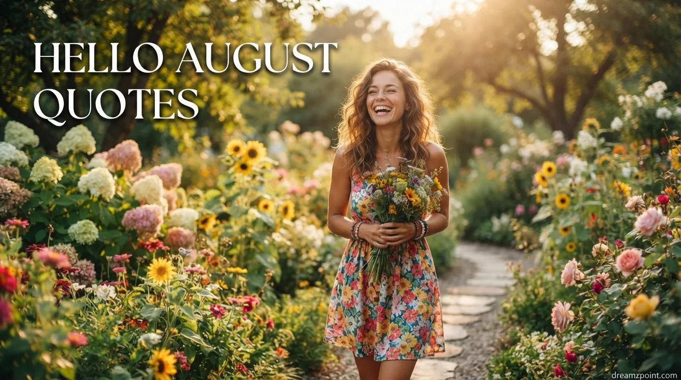 Hello August Quotes