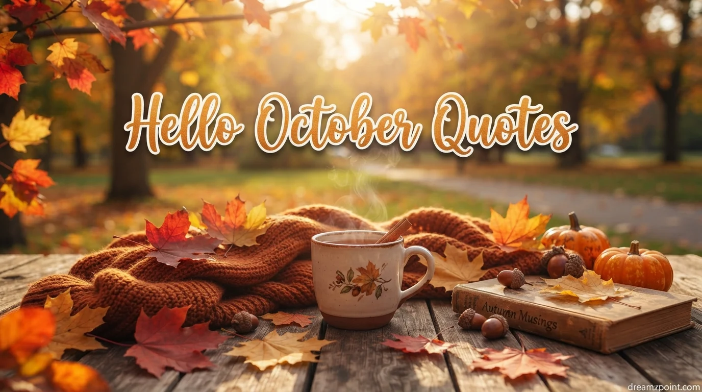 Hello October Quotes