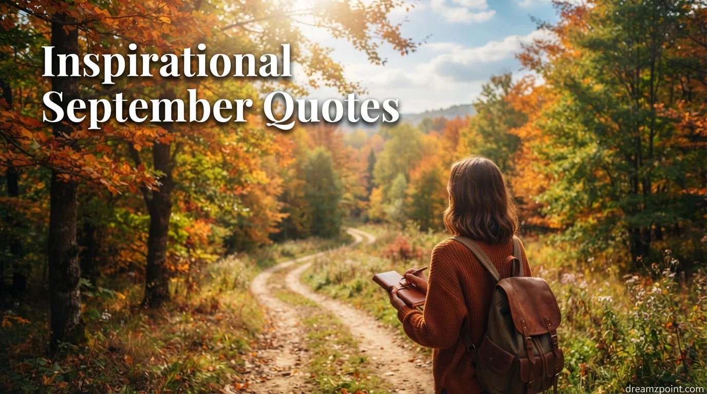 Inspirational September Quotes