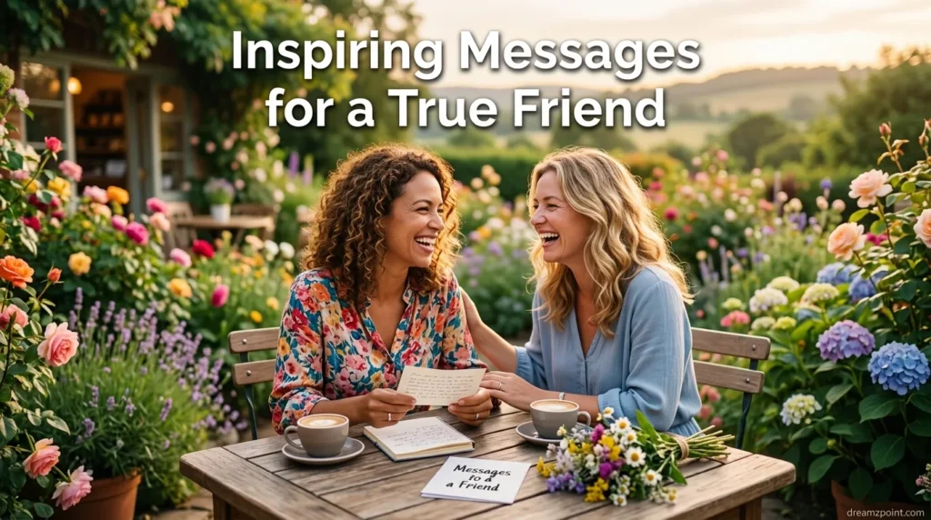 Inspiring Messages for a True Friend