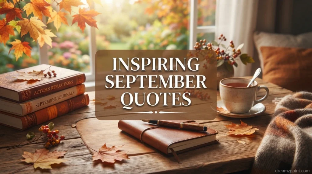 Inspiring September Quotes