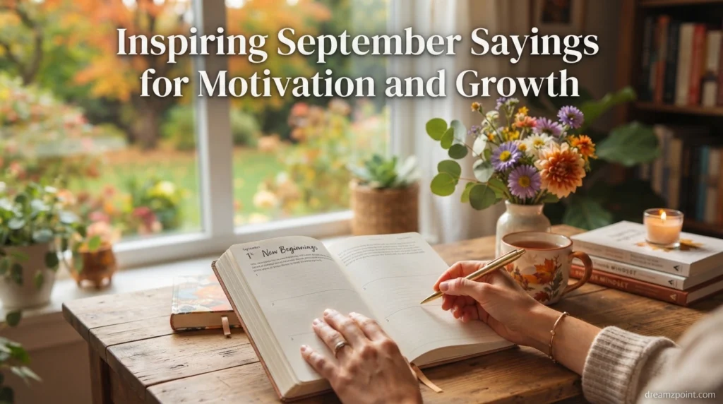 Inspiring September Sayings for Motivation and Growth