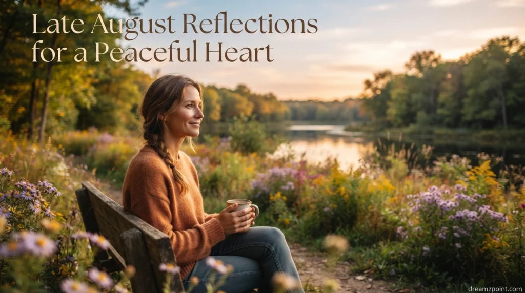 Late August Reflections for a Peaceful Heart