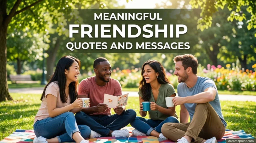 Meaningful Friendship Quotes and Messages