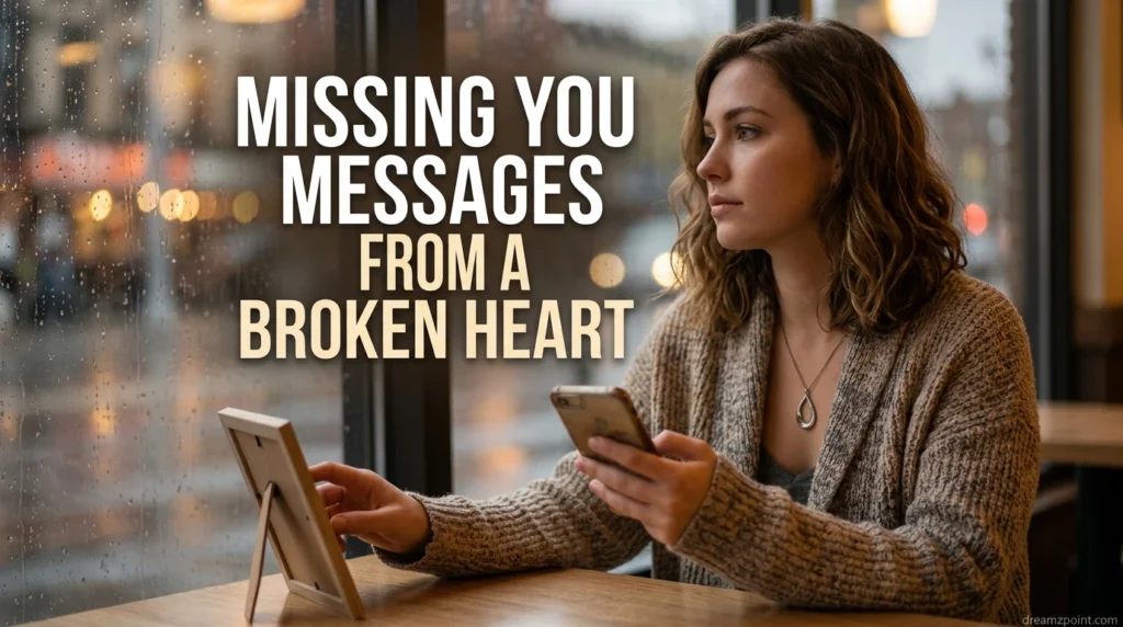 Missing You Messages from a Broken Heart