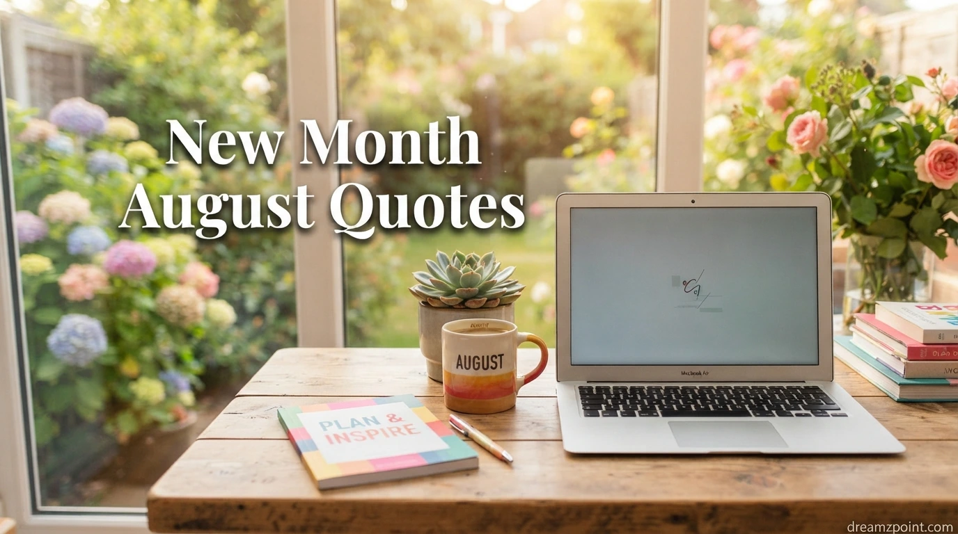 New Month August Quotes