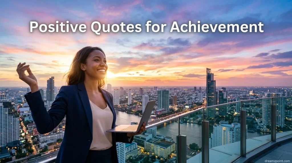 Positive Quotes for Achievement