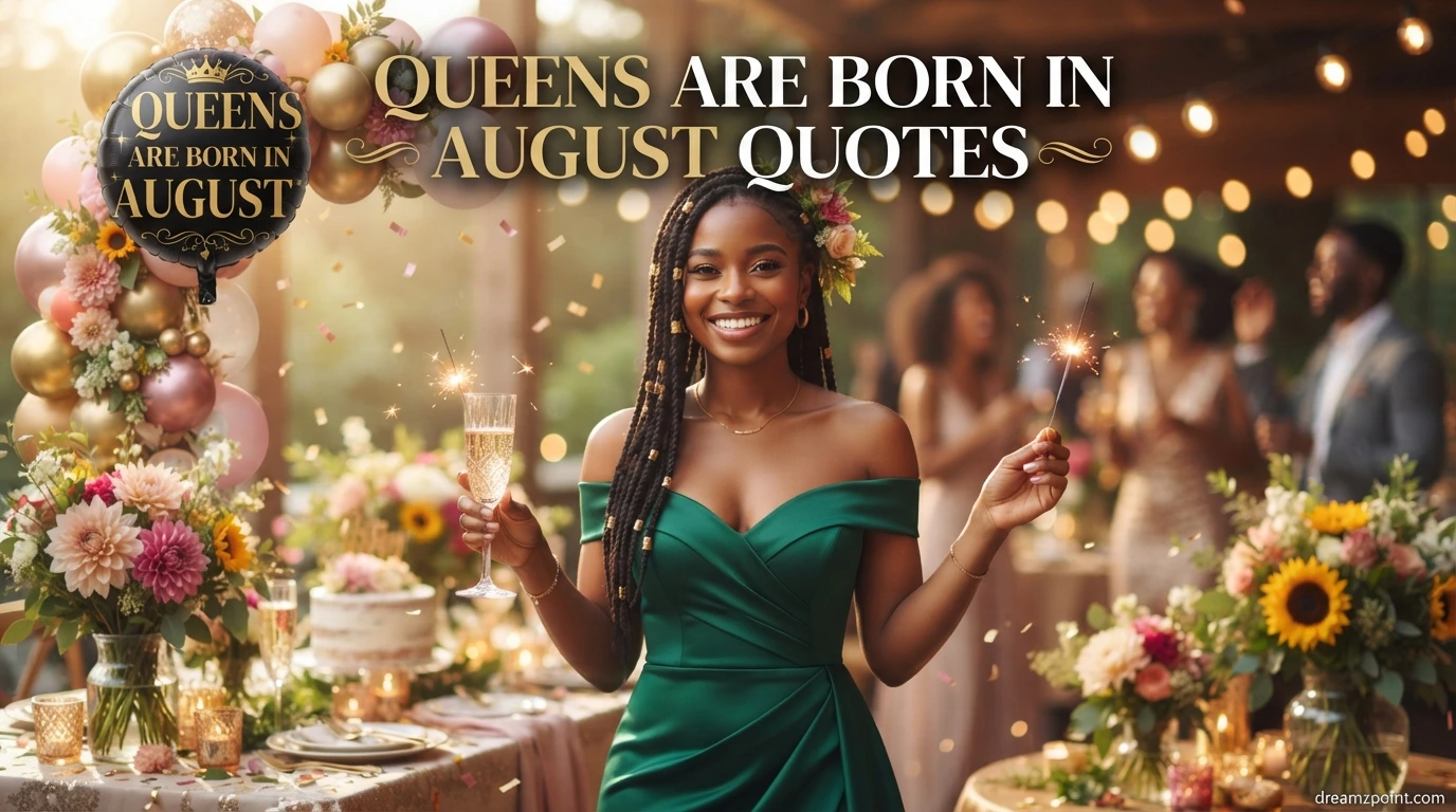 Queens Are Born in August Quotes