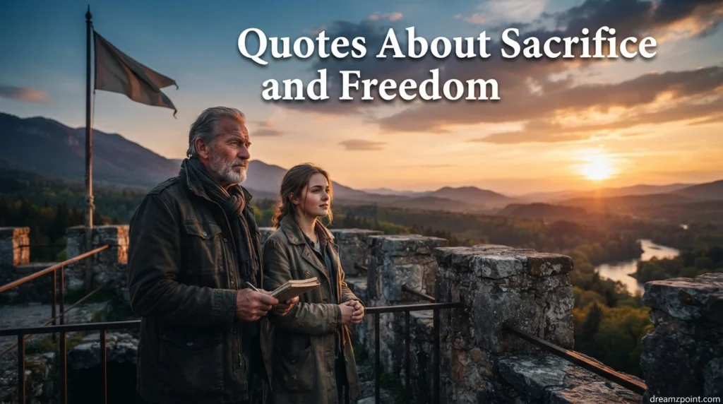 Quotes About Sacrifice and Freedom