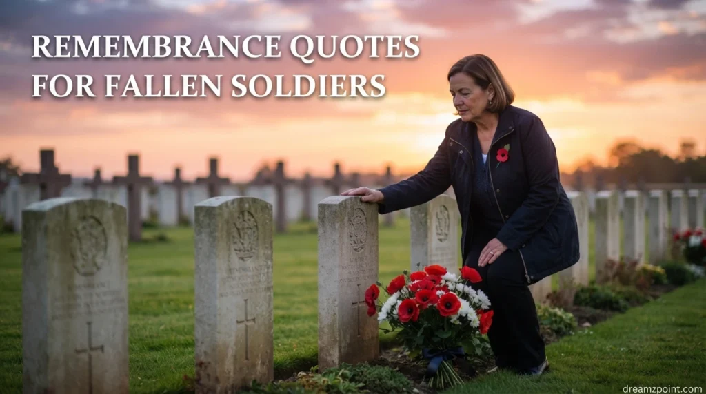 Remembrance Quotes for Fallen Soldiers