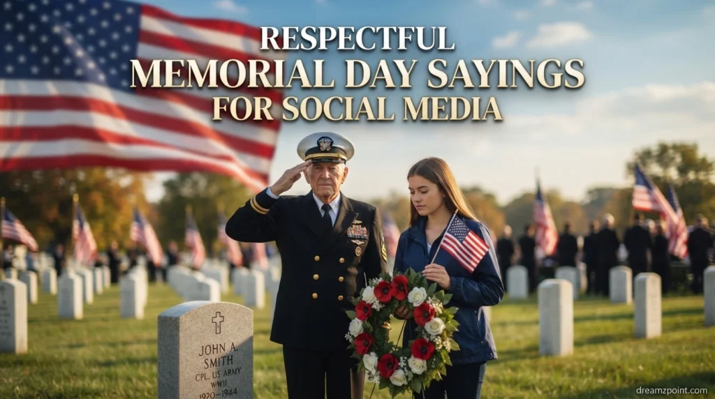 Respectful Memorial Day Sayings for Social Media