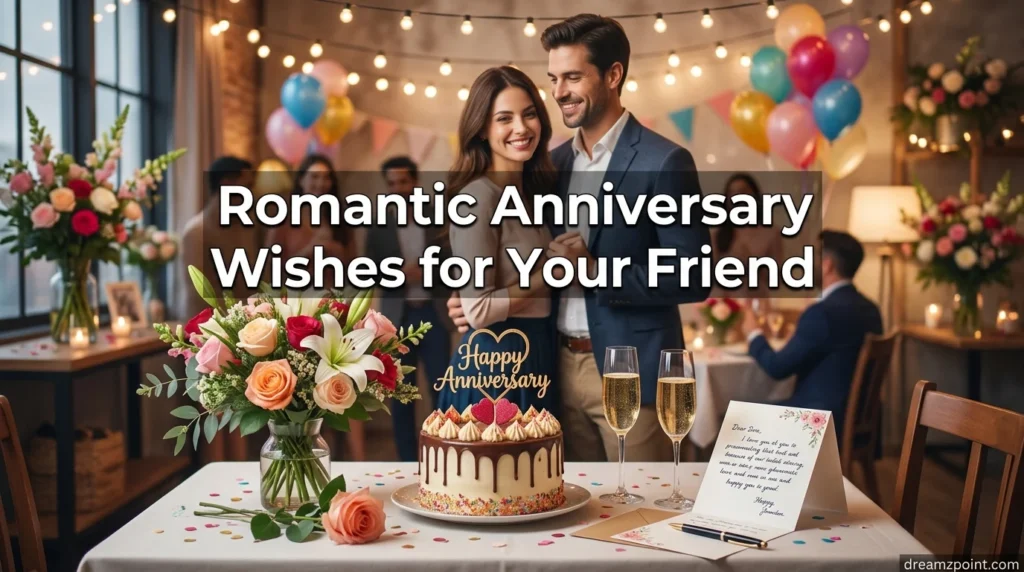 Romantic Anniversary Wishes for Your Friend