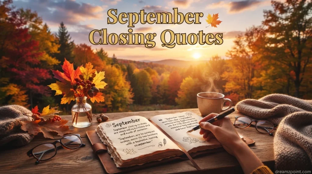 September Closing Quotes