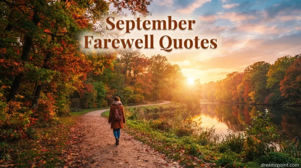September Farewell Quotes