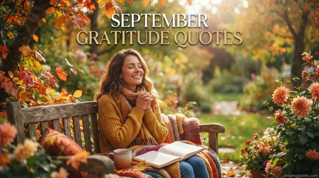 September Gratitude Quotes
