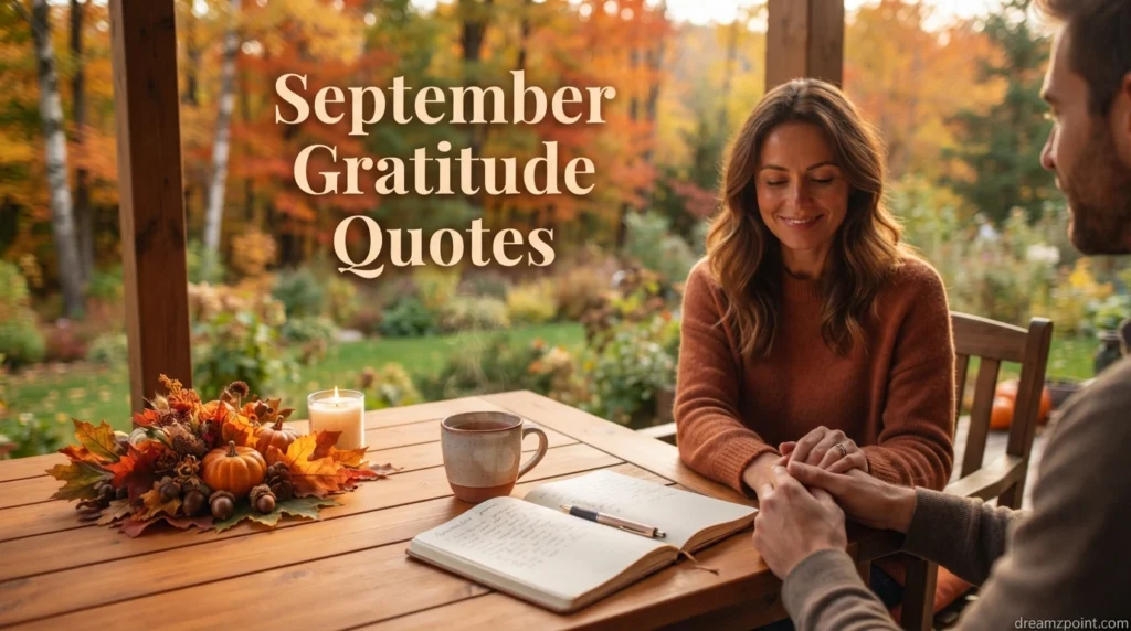 September Gratitude Quotes