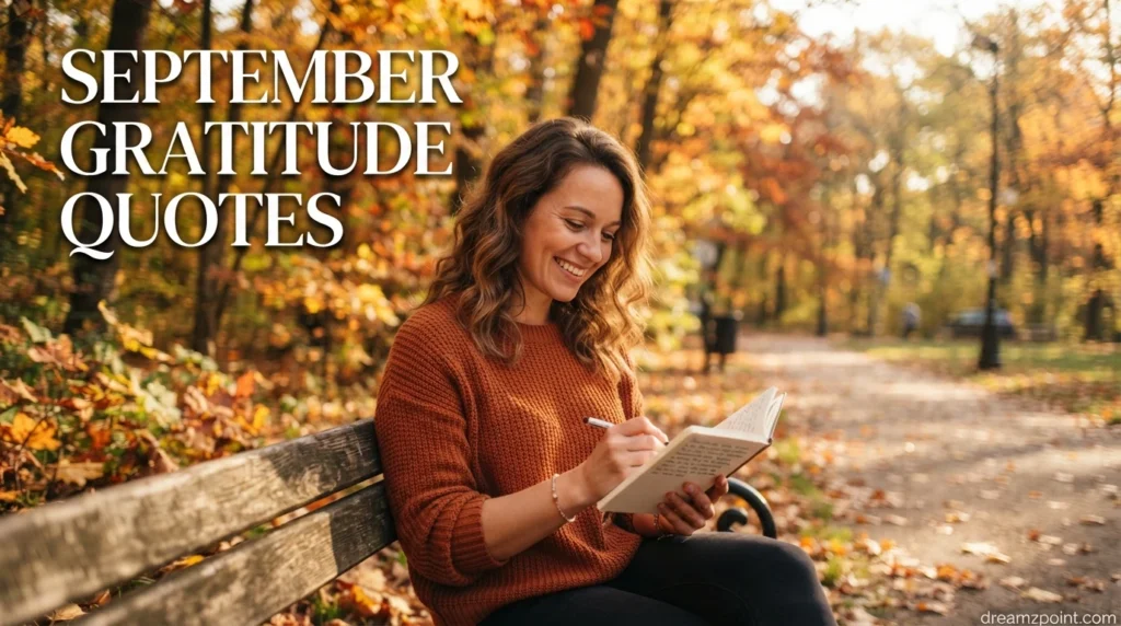 September Gratitude Quotes