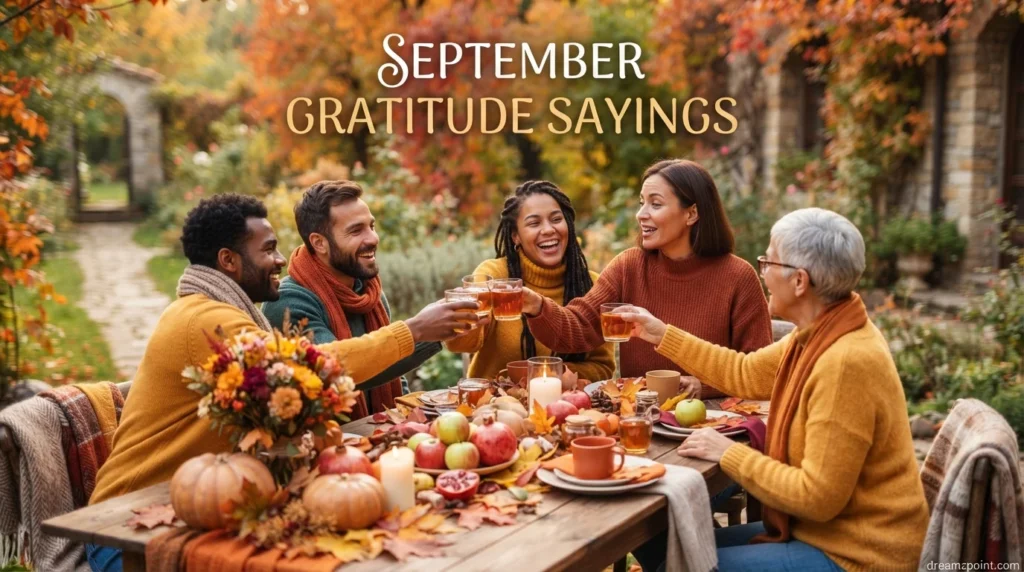 September Gratitude Sayings